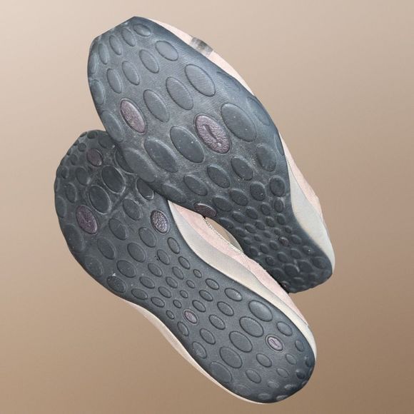 Privo by Clarks Nubuck Leather Ballet Flat Slip Ons Size 9 - Picture 4 of 6